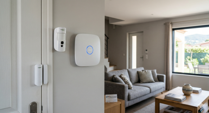 Installation professionnelle d'alarme anti-intrusion et vidéosurveillance connectée à Toulon Mourillon et Toulon Centre
