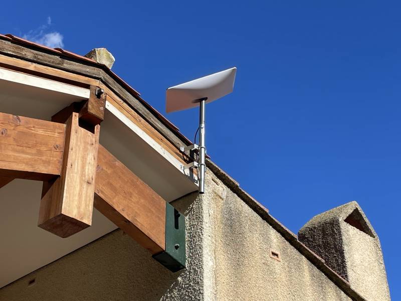 Installation parabole starlink Toulon proche Hyères