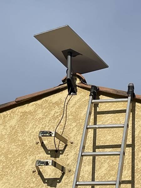 Installation parabole starlink Toulon proche Hyères