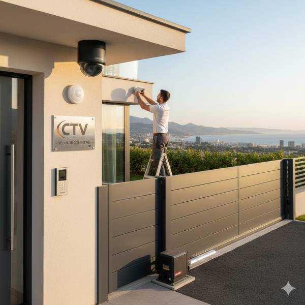 Installation Professionnelle d'Alarme Anti-Intrusion AJAX à Toulon Proche Sanary-sur-Mer
