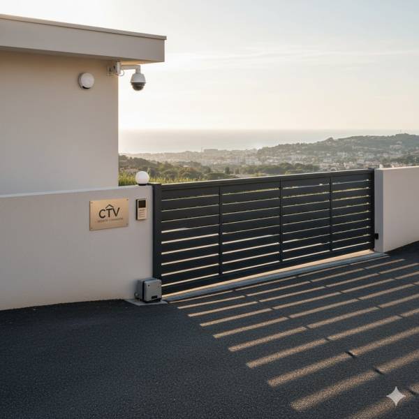 portail coulissant sectionnel TOULON VAR